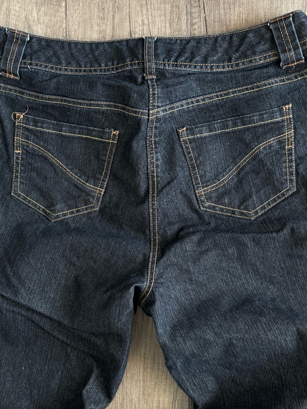 Dark Blue Denim Jeans - Picture 4 of 5